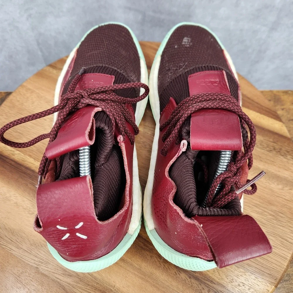 Adidas James Harden LS 2 Basketball‎ Shoes Mens 10.5 Maroon Mint Sneakers CG6277